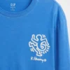 Φαρδύ T-shirt με σχέδιο Keith Haring