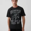 Φαρδύ T-shirt με σχέδιο Led Zeppelin