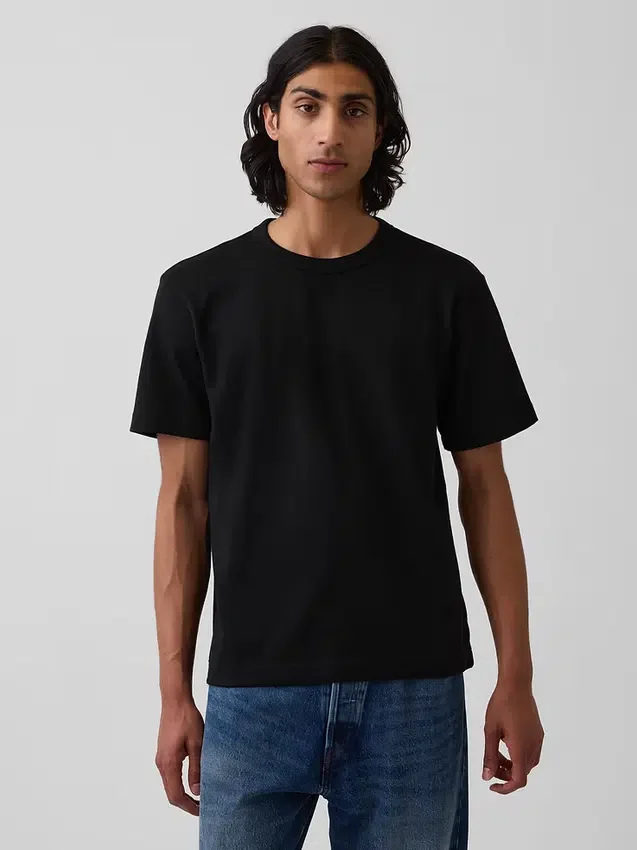 Φαρδύ T-shirt βαρέως βάρους για ενήλικες