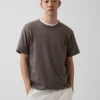 Φαρδύ T-shirt βαρέως βάρους για ενήλικες