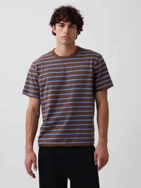 Φαρδύ T-shirt βαρέως βάρους για ενήλικες