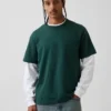 Φαρδύ T-shirt βαρέως βάρους για ενήλικες