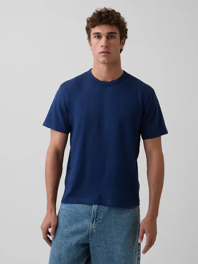 Φαρδύ T-shirt βαρέως βάρους για ενήλικες
