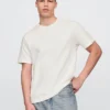 Φαρδύ T-shirt βαρέως βάρους για ενήλικες