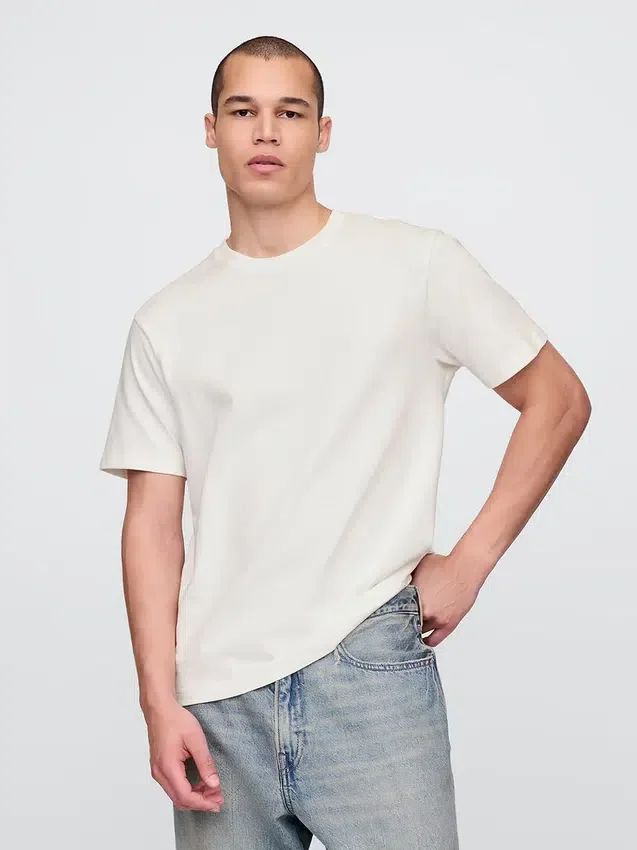 Φαρδύ T-shirt βαρέως βάρους για ενήλικες