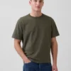Φαρδύ T-shirt βαρέως βάρους για ενήλικες