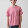 Φαρδύ T-shirt βαρέως βάρους για ενήλικες