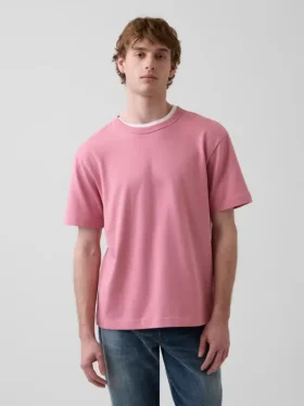 Φαρδύ T-shirt βαρέως βάρους για ενήλικες