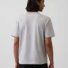 Φαρδύ T-shirt βαρέως βάρους για ενήλικες