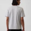 Φαρδύ T-shirt βαρέως βάρους για ενήλικες