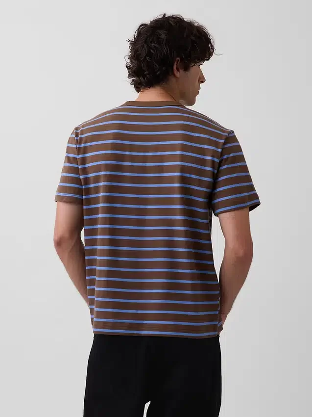 Φαρδύ T-shirt βαρέως βάρους για ενήλικες