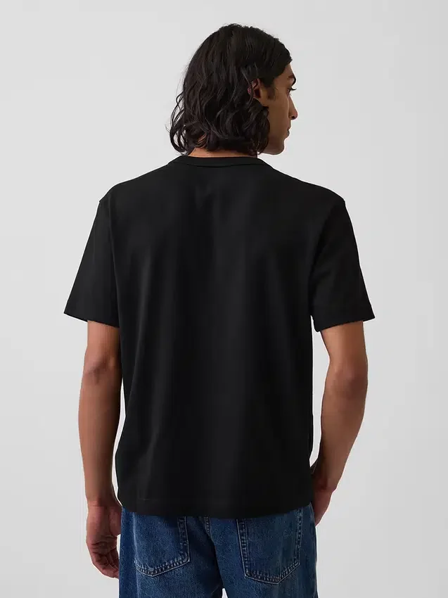 Φαρδύ T-shirt βαρέως βάρους για ενήλικες