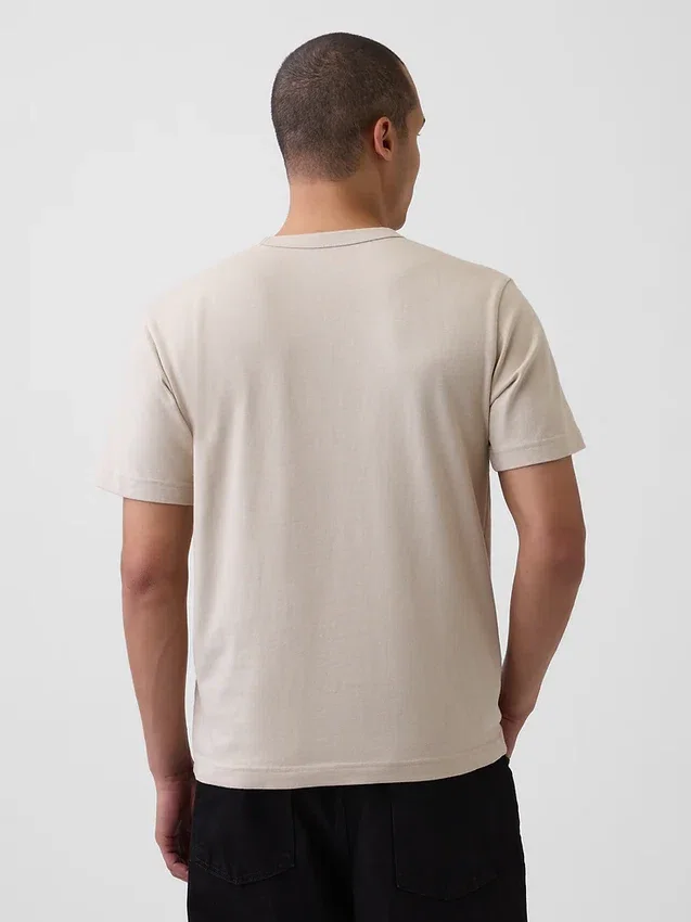 Φαρδύ T-shirt βαρέως βάρους για ενήλικες