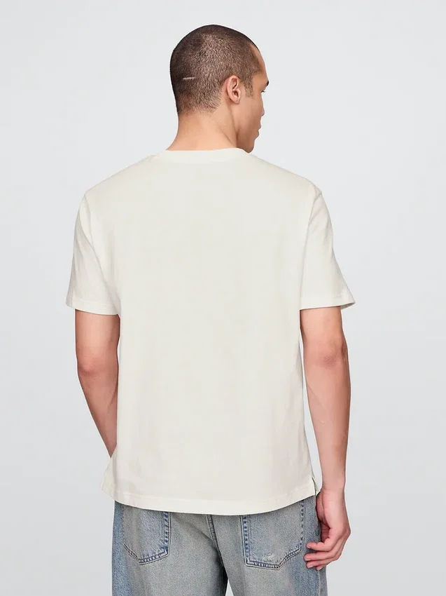 Φαρδύ T-shirt βαρέως βάρους για ενήλικες