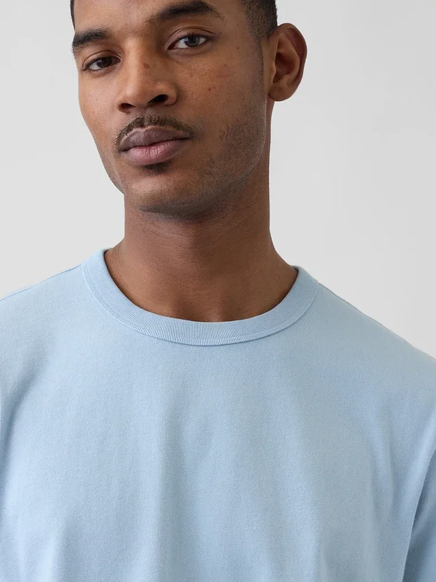 Φαρδύ T-shirt βαρέως βάρους για ενήλικες
