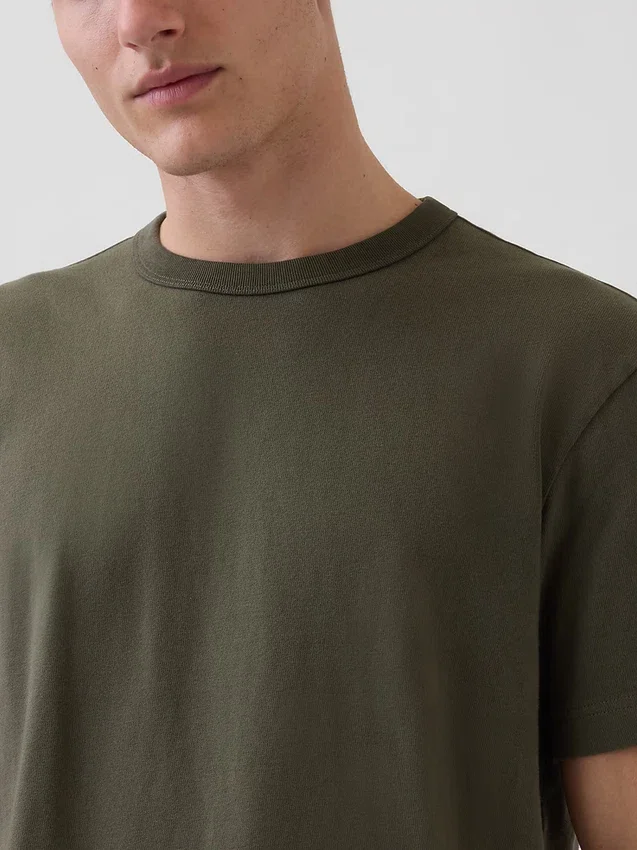 Φαρδύ T-shirt βαρέως βάρους για ενήλικες