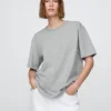 Φαρδύ T-shirt βαρέως βάρους για ενήλικες