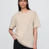 Φαρδύ T-shirt βαρέως βάρους για ενήλικες