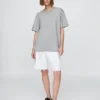 Φαρδύ T-shirt βαρέως βάρους για ενήλικες