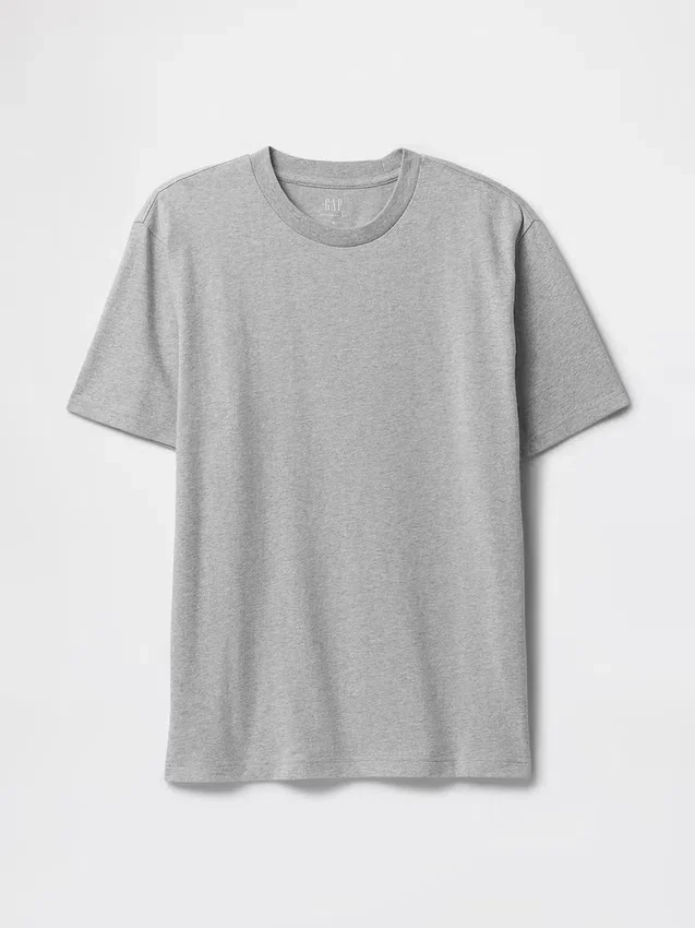 Φαρδύ T-shirt βαρέως βάρους για ενήλικες