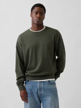 Φούτερ για ενήλικες από βαρύ φρεντς τερί σε oversized γραμμή