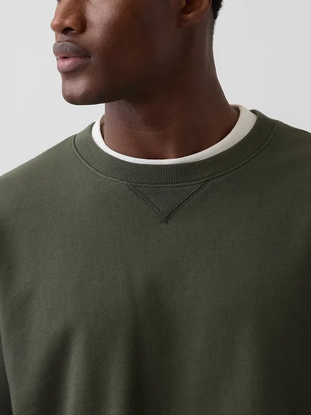 Φούτερ για ενήλικες από βαρύ φρεντς τερί σε oversized γραμμή