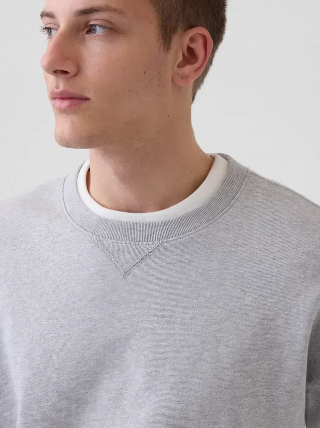 Φούτερ για ενήλικες από βαρύ φρεντς τερί σε oversized γραμμή