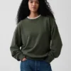Φούτερ για ενήλικες από βαρύ φρεντς τερί σε oversized γραμμή