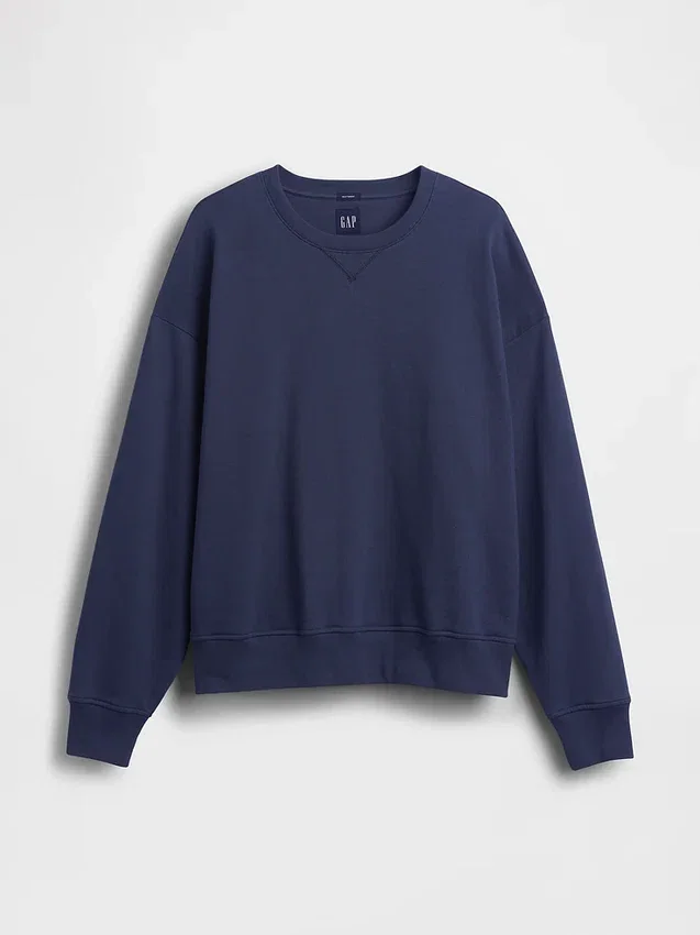 Φούτερ για ενήλικες από βαρύ φρεντς τερί σε oversized γραμμή