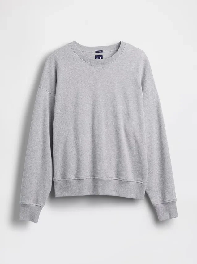 Φούτερ για ενήλικες από βαρύ φρεντς τερί σε oversized γραμμή