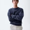Φούτερ για ενήλικες από βαρύ φρεντς τερί σε oversized γραμμή