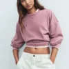 Φούτερ για ενήλικες από βαρύ φρεντς τερί σε oversized γραμμή