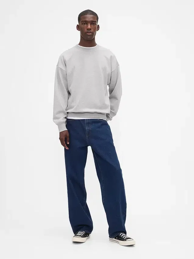 Φούτερ για ενήλικες, βαρύ, oversized