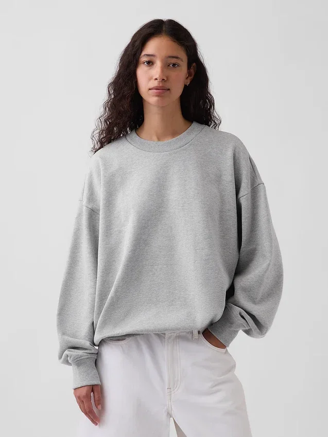 Φούτερ για ενήλικες, βαρύ, oversized