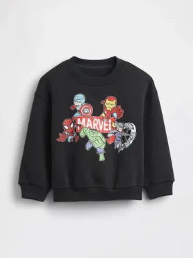 Φούτερ για βρέφη & νήπια Vintagesoft με λογότυπο Marvel