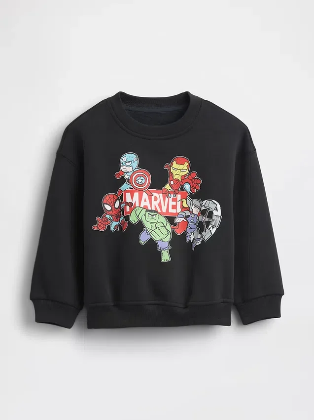 Φούτερ για βρέφη & νήπια Vintagesoft με λογότυπο Marvel