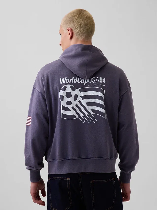 Φούτερ με κουκούλα Fifa World Cup™ Vintagesoft Terry Oversized