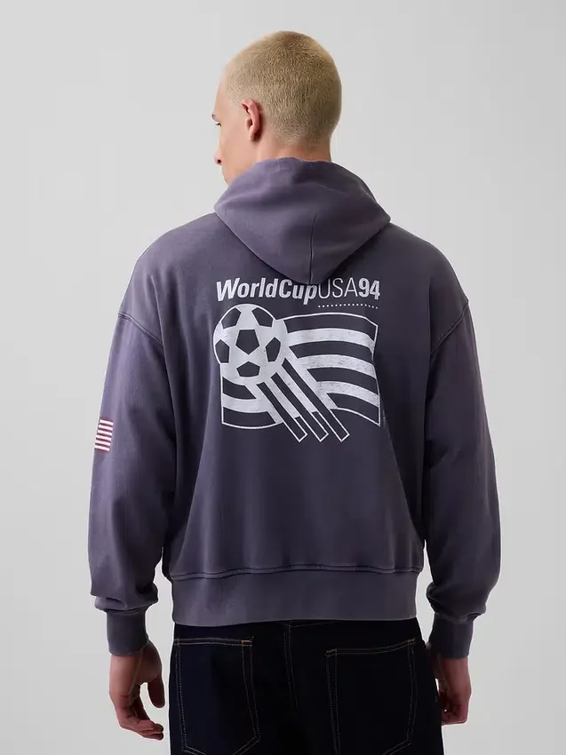 Φούτερ με κουκούλα Fifa World Cup™ Vintagesoft Terry Oversized