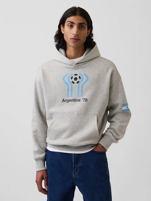 Φούτερ με κουκούλα Fifa World Cup™ Vintagesoft Terry Oversized