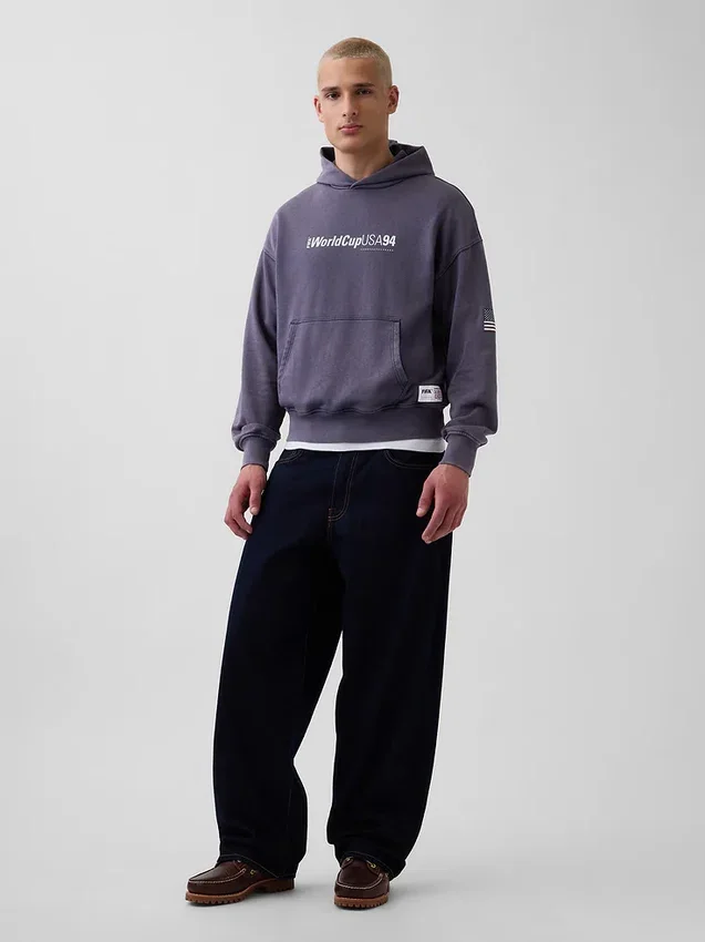 Φούτερ με κουκούλα Fifa World Cup™ Vintagesoft Terry Oversized