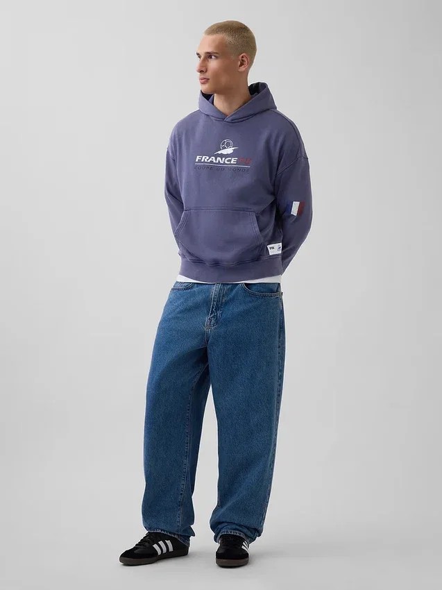 Φούτερ με κουκούλα Fifa World Cup™ Vintagesoft Terry Oversized
