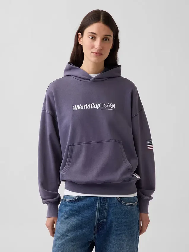 Φούτερ με κουκούλα Fifa World Cup™ Vintagesoft Terry Oversized