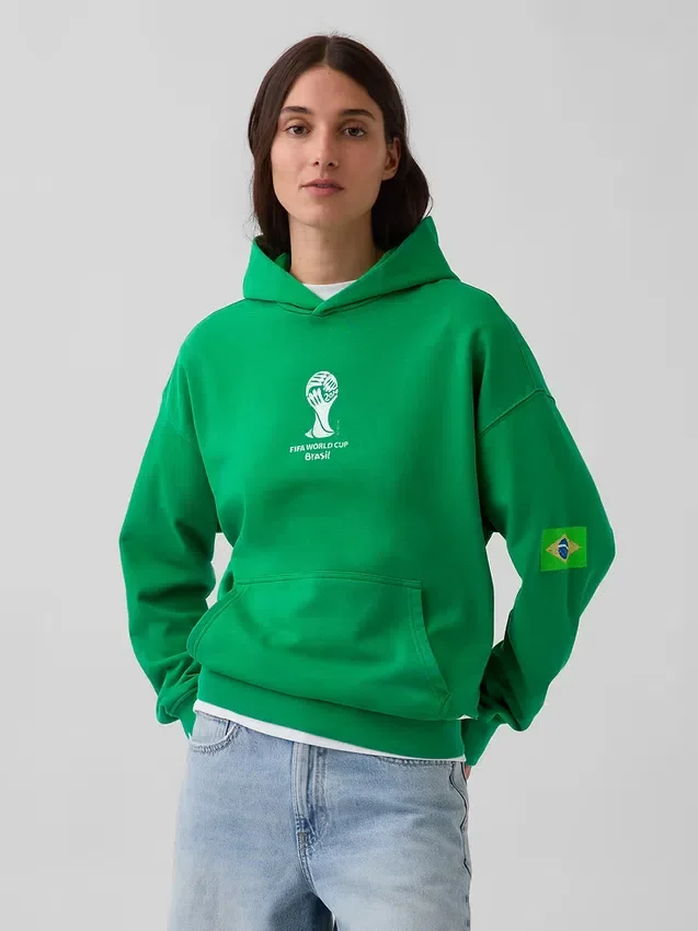 Φούτερ με κουκούλα Fifa World Cup™ Vintagesoft Terry Oversized