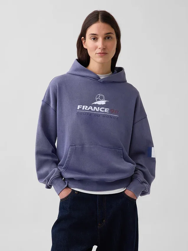 Φούτερ με κουκούλα Fifa World Cup™ Vintagesoft Terry Oversized
