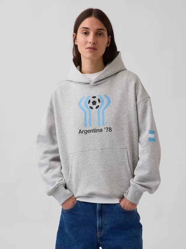 Φούτερ με κουκούλα Fifa World Cup™ Vintagesoft Terry Oversized