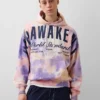 Φούτερ με κουκούλα GAP × Awake Ny, βαρέως τύπου, με υπερμεγέθη λογότυπο