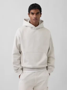 Φούτερ με κουκούλα για ενήλικες, βαρύ και oversized