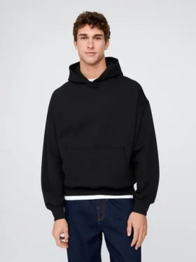 Φούτερ με κουκούλα για ενήλικες, βαρύ και oversized