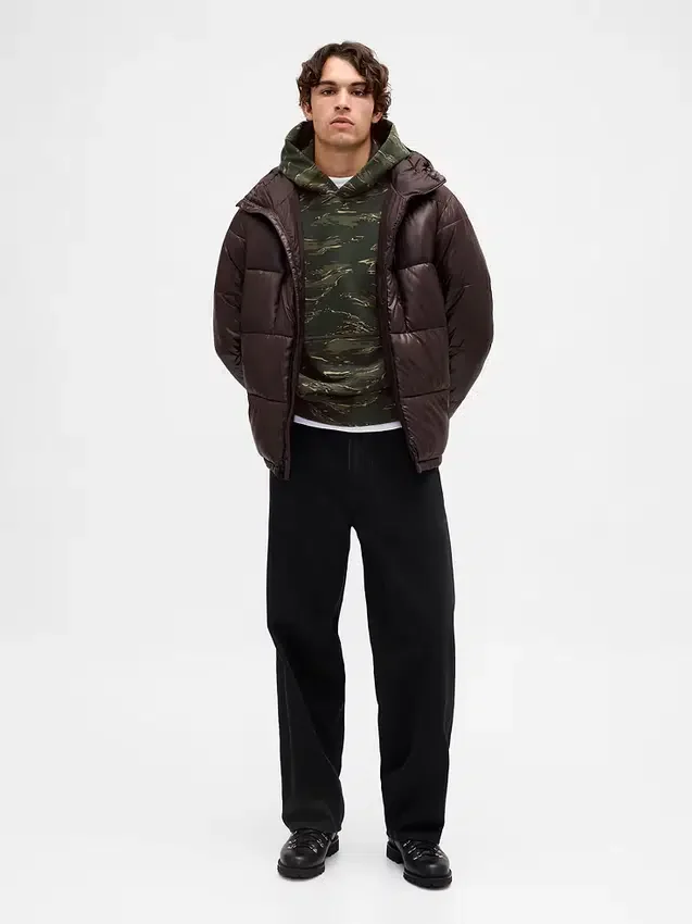 Φούτερ με κουκούλα για ενήλικες, βαρύ και oversized