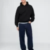 Φούτερ με κουκούλα για ενήλικες, βαρύ και oversized